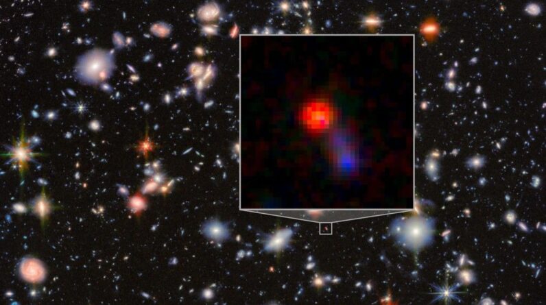 James Webb telescope finds supermassive black hole hidden inside ‘Jekyll and Hyde’ galaxy