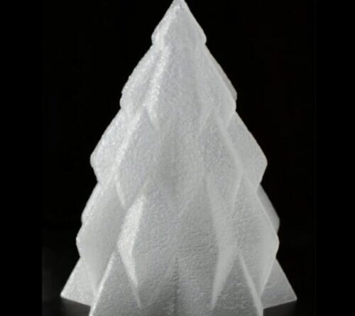 Physicists 3D-printed a Christmas tree of ice