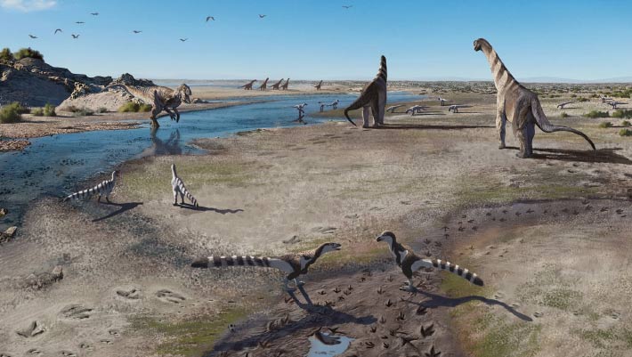 160-Million-Year-Old Dinosaur Footprints Discovered in Chile