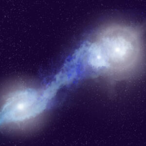 Astronomers Discover Triple System of Active Galactic Nuclei 1.2 Billion Light-Years Away