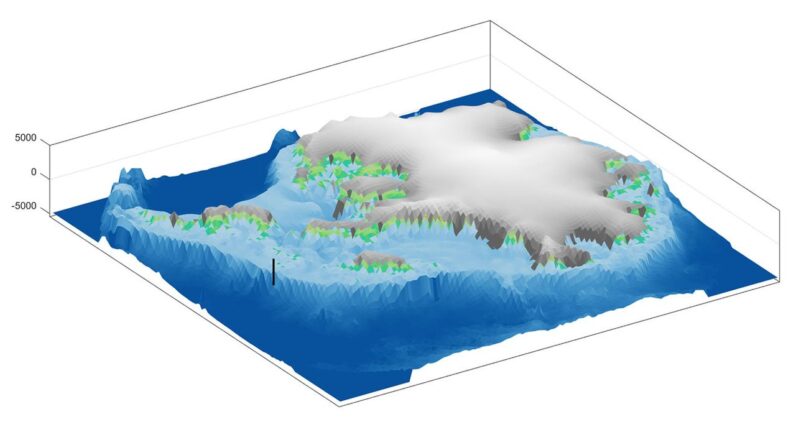 Melting of West Antarctic ice sheet could trigger catastrophic reshaping of the land beneath