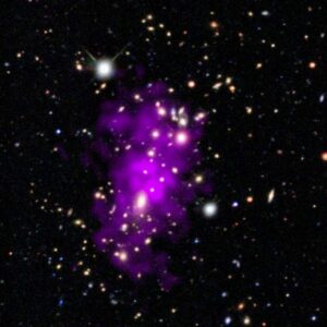 Champagne Cluster is Actually Two Galaxy Clusters in Process of Merging, Astronomers Find