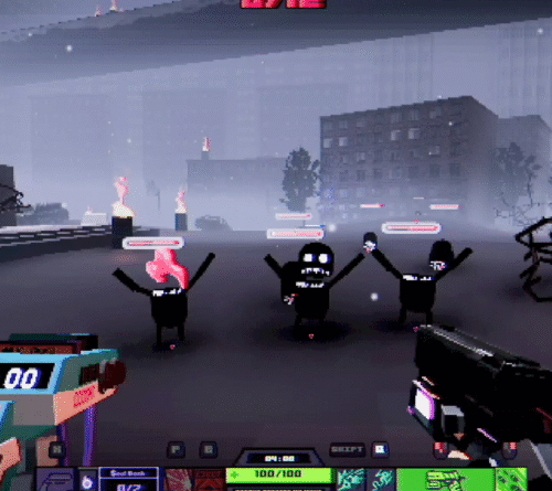 I can’t stop shooting Oddcore’s endless waves of weird little guys