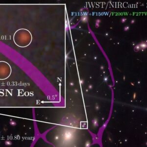 James Webb telescope spies rare ‘goddess of dawn’ supernova from the early universe