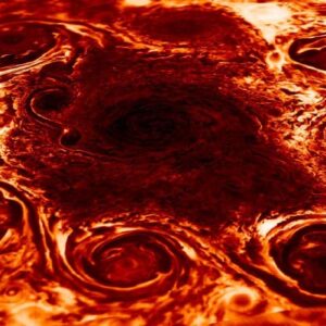 Polar Cyclones Reveal Hidden Interiors of Jupiter and Saturn