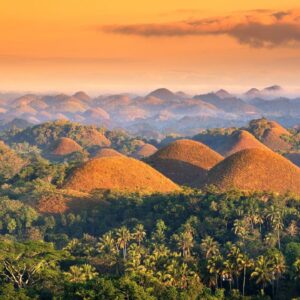 Chocolate Hills: The color-changing mounds in the Philippines that inspired legends of mud-slinging giants