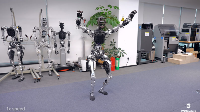 Watch awkward Chinese humanoid robot lay it all down on the dance floor
