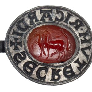 Rare medieval seal discovered in UK is inscribed with ‘Richard’s secret’ and bears a Roman-period gemstone