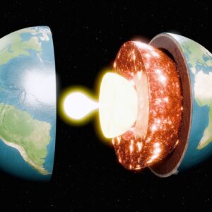 The largest reservoir of hydrogen on Earth may be hiding in its core