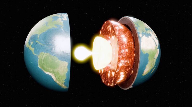 The largest reservoir of hydrogen on Earth may be hiding in its core