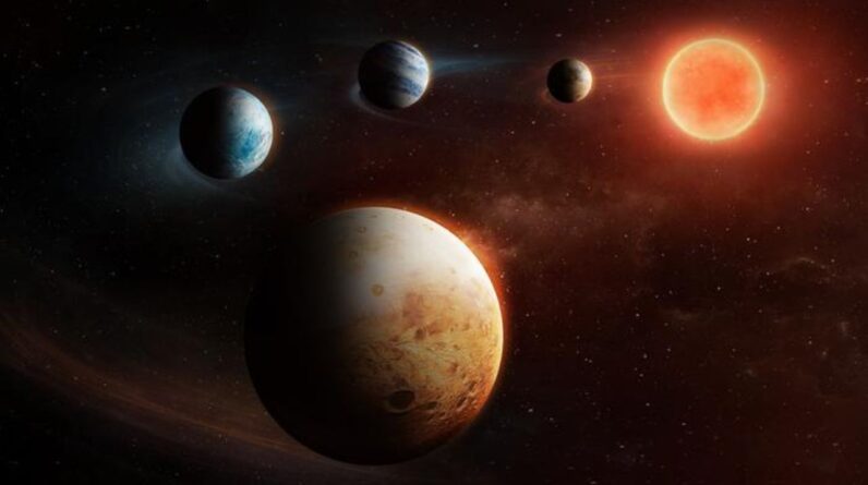 Astronomers discover ‘unique inside-out system’ with a rocky planet far from where it belongs