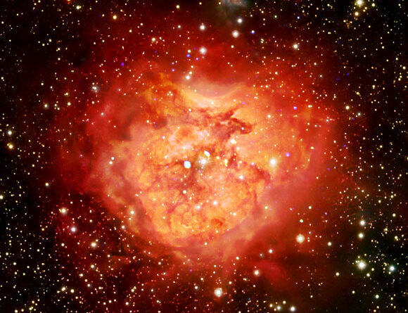 Chandra Spots Cluster of Newborn Stars in Cocoon Nebula