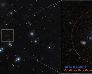 Evidence Found for Dark Galaxy in Perseus Cluster