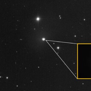 City-size, cold-volcano comet transforms into a glowing ‘snail shell’ after major explosive outburst