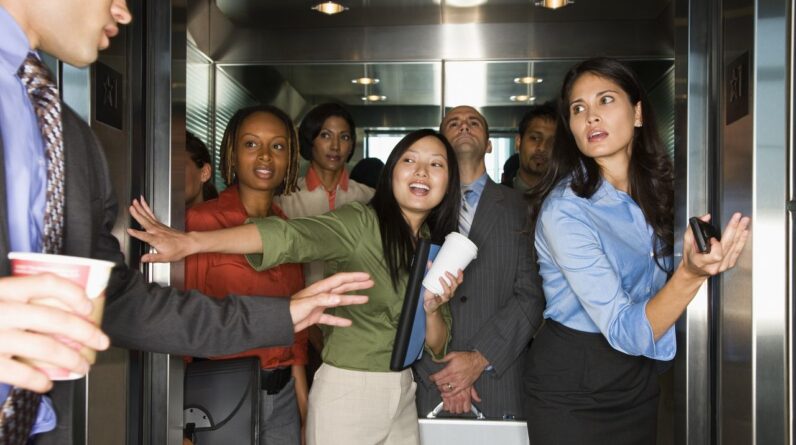 Do you weigh more when an elevator goes up or when it comes down?