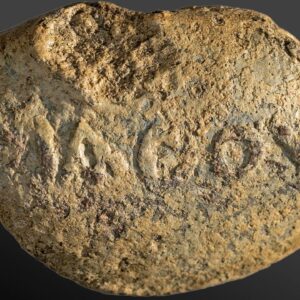 Dark message warning enemy to ‘learn your lesson’ found inscribed on 2,000-year-old sling bullet from ancient Holy Land