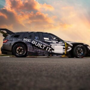 A station wagon is entering one of the hardest 24-hour races in the world