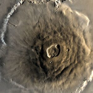 A rare active volcano on Mars may be causing the whole planet to spin faster