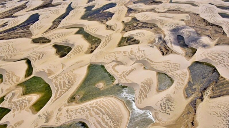 Lençóis Maranhenses: Brazil’s dune-filled expanse that sits at the intersection of 3 biomes