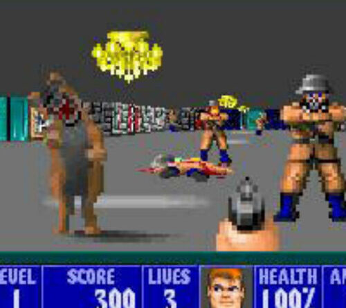 Playing Wolfenstein 3D with one hand in 2026