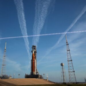 ‘80% chance of a go,’ launch weather officer says at NASA’s Artemis II prelaunch conference