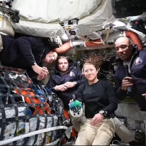 ‘Trust us; you look amazing’: Artemis II crewmembers share first message from space