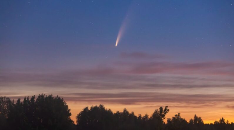 How to see Comet PanSTARRS as it brightens in the night sky this week