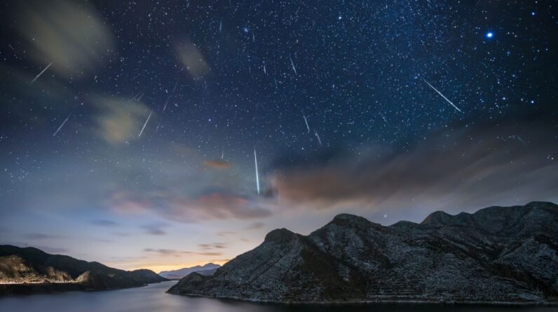 I found a new meteor shower — and it comes from an asteroid getting baked to bits by the sun