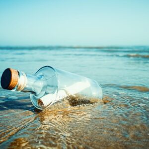 How likely are you to find a message in a bottle?