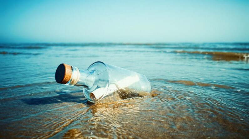 How likely are you to find a message in a bottle?