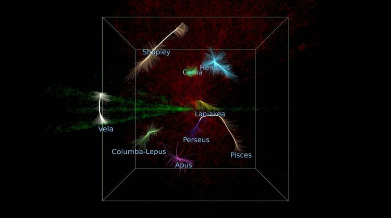 Astronomers just mapped one of the largest structures in the universe, long hidden behind the Milky Way’s ‘Zone of Avoidance’
