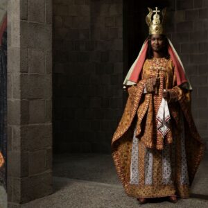 Centuries-old Christian Nubian murals inspire gorgeous fashion reconstructions