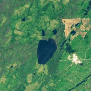 Canadian ’emoji’ lake vanishes after dramatic, landslide-like collapse — Earth from space
