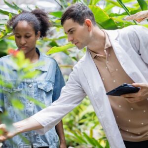 Can people catch infections from plants?