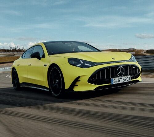Leaving the V8 in the past: The all-electric Mercedes-AMG GT 4-Door