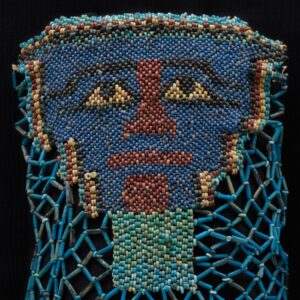 Bead net funerary shroud: A 2,500-year-old beaded veil from Egypt depicting the deceased’s transformation into Osiris