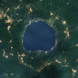 Gold glitters around Ghana’s ‘lake of souls’ thanks to catastrophic meteor strike — Earth from space