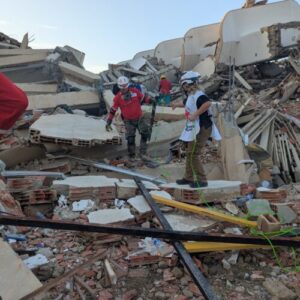 Robot snakes searched for Venezuela earthquake survivors in collapsed buildings