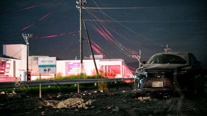 Magnitude 6.8 earthquake traps shoppers as mall collapses in Japan —‬ here’s why the seismic event was unusual