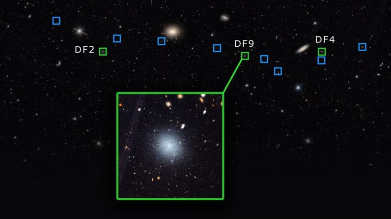 ‘Not alike any we’ve ever seen before’: Three of the 12 galaxies in this cosmic string are missing a crucial component of the universe