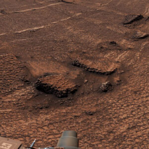 Curiosity Finds Massive Field of Honeycomb-Shaped Fractures on Mars