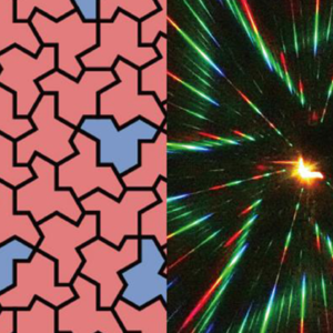 Crystal made from 13-sided ‘einstein’ shape bends light in ways nobody imagined