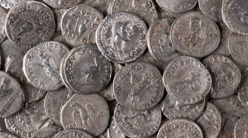 ‘There was something bigger in the ground here’: Metal detectorist in Germany discovers giant Roman-era hoard from time of emperor Hadrian