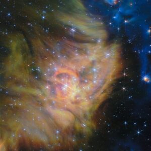 James Webb telescope shares one of its biggest images ever, with record-breaking stars hiding in the dust