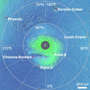 Water Ice at Mars’ North Pole is Considerably Cleaner than Previously Believed