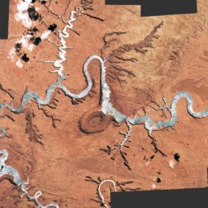 Lost ‘heart’ of the Colorado River shines like a silver serpent in Utah