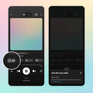 YouTube Music begins labeling AI songs
