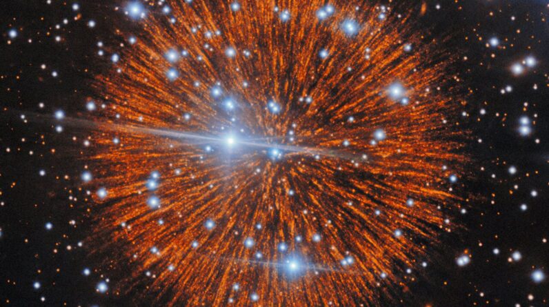 This 850-year-old ‘firework’ supernova is full of mysterious knots