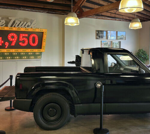 Visiting Slate’s first showroom as its $25,000 electric truck nears production