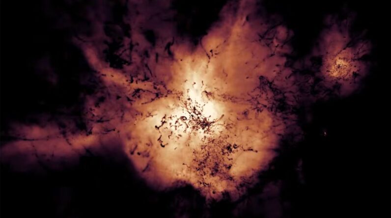 New simulation shows the first 2 billion years of the universe’s history play out in stunning detail